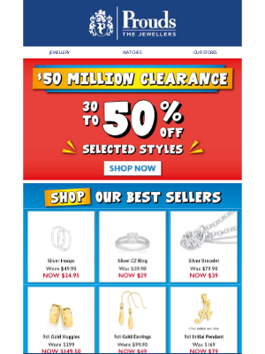 Prouds The Jewellers - jacquelyn Don’t Miss Out... Our Favourite Styles are Selling Fast!