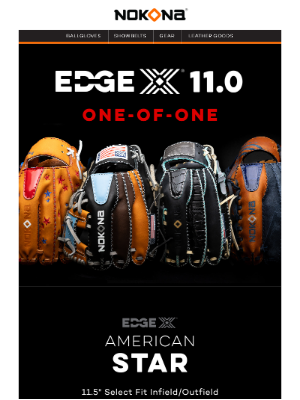 Nokona - New EdgeX® 11.0 – FINAL BATCH! 💥
