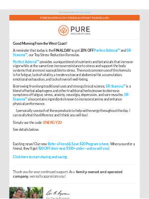 More Emails