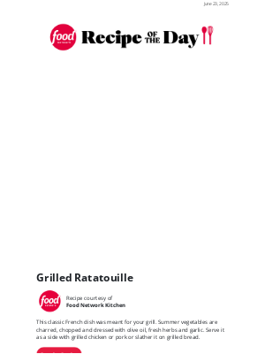 Food.com - How To Make Ratatouille on the Grill