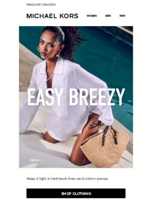 Michael Kors - Styles For A Hot & Sunny Forecast