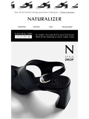 Naturalizer - The “Must-Have Summer Sandal” is almost here! Reserve your pair.