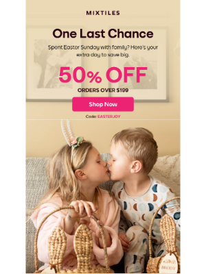 Mixtiles - Extended: 50% Off Ends Tonight 😍