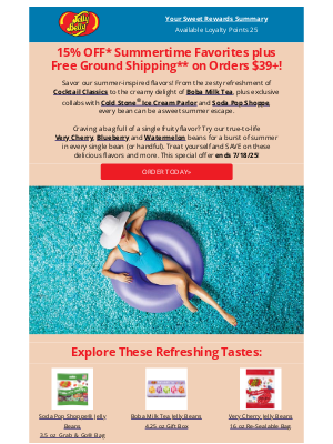 Jelly Belly Candy Company - Summer Deals End TONIGHT: Don't Miss Savings on Your Favorites & More!