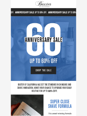 Baxter Of California - Up to 60% Off Skin & Shave Favorites