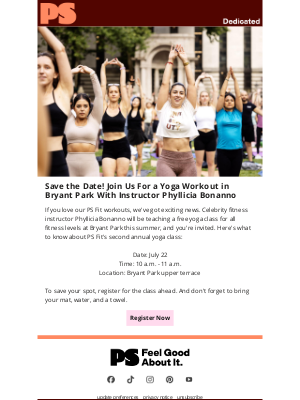 POPSUGAR - Save the Date! Come Work Out With Us in NYC