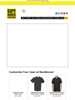 Barebones Workwear Email Marketing Strategy Mailcharts