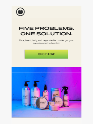 Beardbrand - Five Problems. One Solution.
