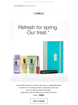 Clinique - 🌼 Fresh treats for you. Just in time for spring 🌼