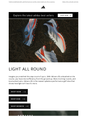 y-3 - Adizero ZG – designed for more.