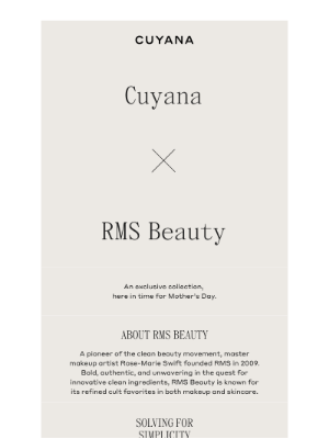 Cuyana x RMS Beauty
