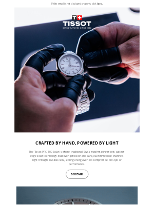 Tissot Watches - Solar tech, the Tissot way
