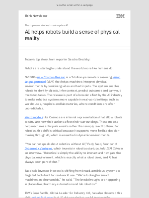 IBM - Smarter robots, built for real life