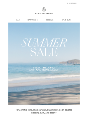 Four Seasons Hotels and Resorts - Our Summer Sale starts now
