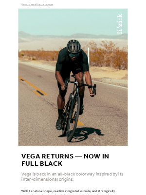 BROOKS ENGLAND - Step into another dimension: VEGA Black