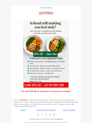 Epicured - Still feeling bloated? This can help.
