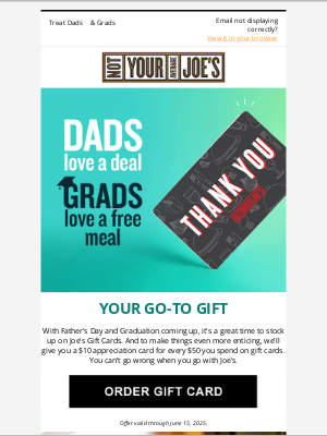 Not Your Average Joe’s - Give the Gift of Joe's
