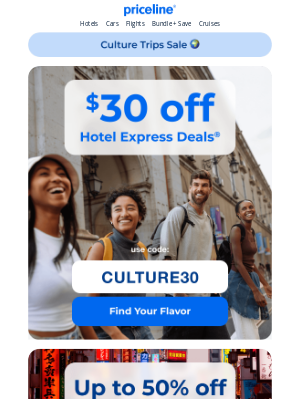 Priceline - Feed Your Soul (and Save $$$)