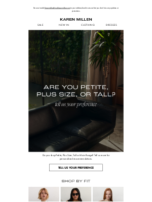 Karen Millen - Find Your Perfect Fit​