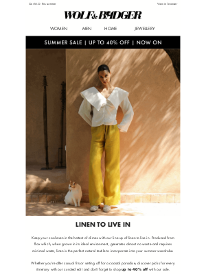 The Linen Edit