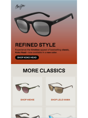 Maui Jim - New Colorway Alert: Koko Head