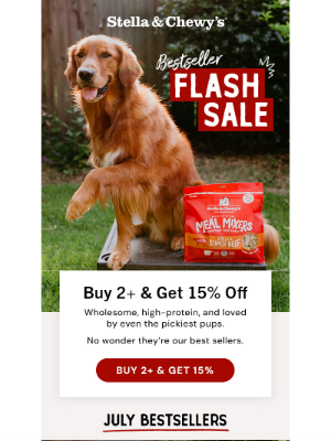 Stella & Chewy's - Ends soon: Save on July’s bestsellers