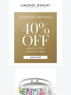 Limoges Jewelry - 40% OFF Sitewide ✨ Plus, Don’t Miss What's Trending