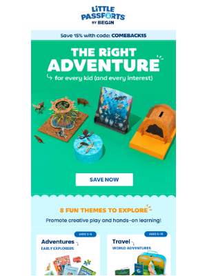 Little Passports, Inc. - 🧑‍🚀 What Does Your Child Want to Explore Today? 🗺️