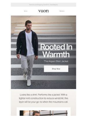 Vuori - Refreshed: The Aspen Shirt Jacket