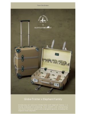 Globe-Trotter - New Arrivals: Globe-Trotter x Elephant Family