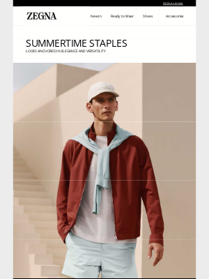 Ermenegildo Zegna - Summertime staples