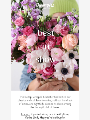 Farmgirl Flowers - best in show 🐝