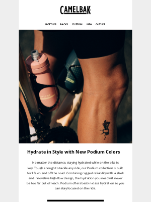CamelBak - New Podium Colors, Just in Time for Summer