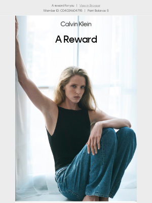 Calvin Klein - We're offering a reward. Take 20% off.