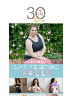 JunoActive - Who wants a FREE panty or bra? 🙋‍♀️