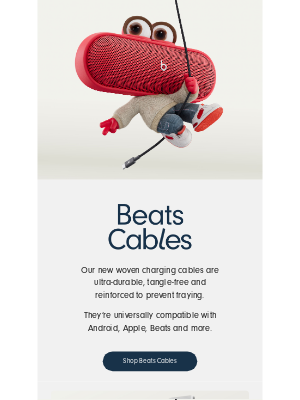 Beats by Dre - Beats Cables just dropped.