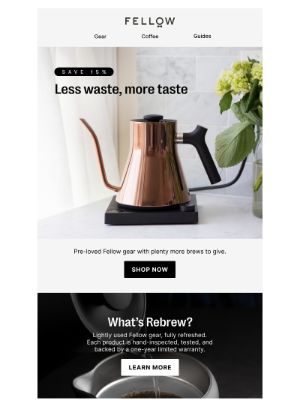 Fellow - Save 15% on re-loved Fellow gear