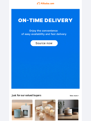 Alibaba - Hi barry, ensuring your delivery is on-time