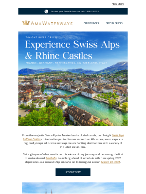 AmaWaterways - Experience Spring in Bloom Along the Rivers of Europe