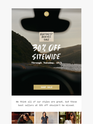 Outerknown LLC - 30% Off Best Sellers🔥