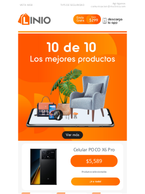Linio México - TOP ventas de la semana📦🛍️