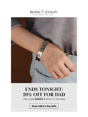 Bling Jewelry - Last chance for 20% off gifts