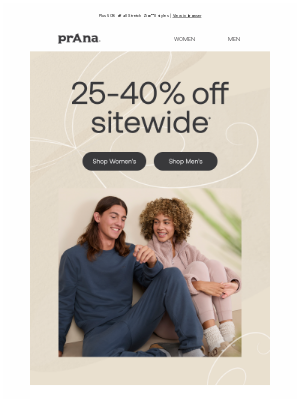 prAna - ❗25-40% Off Sitewide❗