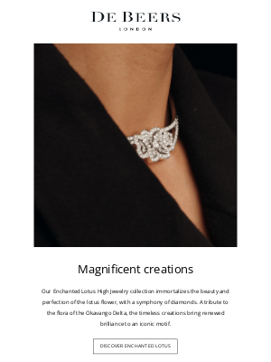 De Beers - Our iconic flowers in bloom