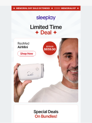 Sleeplay - $260 OFF AirMini Travel!