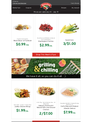 Hannaford Supermarkets - Carolyn, your weekly Hannaford flyer has arrived