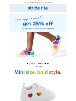 Stride Rite - Kurt Geiger: Shoes that Stop and Turn Heads