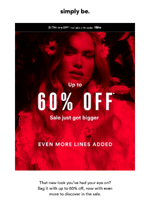 Simply Be (United Kingdom) - SALE just got BIGGER! 🤯
