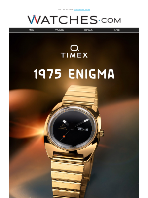 Watches - Throwback from the 70's