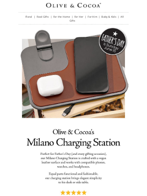 Olive & Cocoa - The Tech Gift EVERY Dad Needs